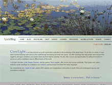 Tablet Screenshot of corelight.org